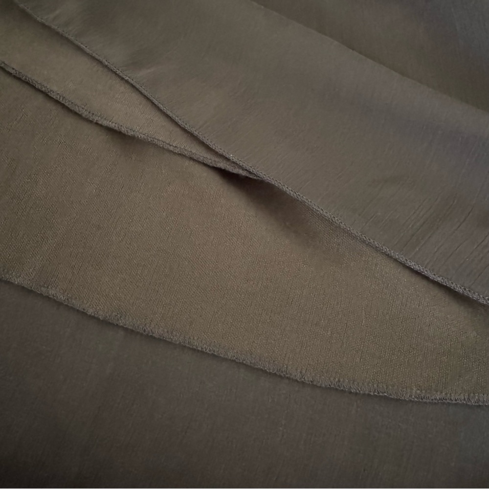 Zara Basic Collection Olive Green Ruffled Dress, … - image 8